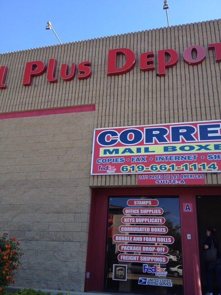 POSTAL PLUS DEPOT Updated September 2024 2475 Paseo De Las Americas