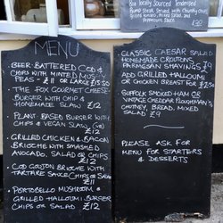 The Fox - Menu boards -Summer 2020