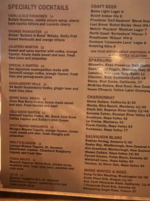 Menu photo 5 Land Ocean Restaurant Meridian Meridian, ID