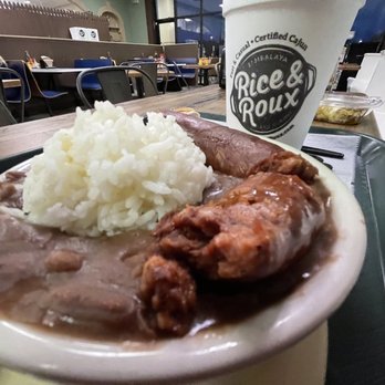 Rice and Roux - Red beans and rice with sausage... One of my favorites! - Cajun/Creole Near Me - Baton Rouge, Louisiana