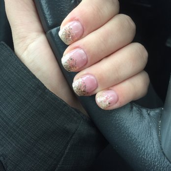 Binh's Nails - $60 for this... $50 for UV gel fill (board said $45) and $10 for sparkles........ very inconsistent and on the fly pricing - Nail Salons Near Me - Edmonton, Alberta Binh's Nails - $60 for this... $50 for UV gel fill (board said $45) and $10 for sparkles........ very inconsistent and on the fly pricing - Nail Salons Near Me - Edmonton, Alberta