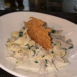 Wild mushroom papardelle