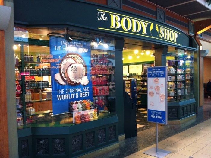 THE BODY SHOP 1595 Bedford Hwy, Halifax, Nova Scotia, Canada Cosmetics & Beauty Supply