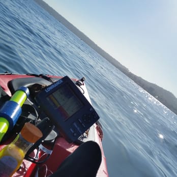 Everyday California Huntington Beach - My Lowrance Elite 5-HDI Fish Finder with Scupper Mount on the  2015 Malibu Stealth 14' :) "AT SUPER SECRET FISHING LOCATION" ;) - Rafting/Kayaking Near Me - Sunset Beach, California