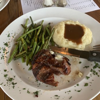 Luke's, A Steak Place - I couldn't wait so I took A piece out!!! - Steakhouses Near Me - Wheat Ridge, Colorado