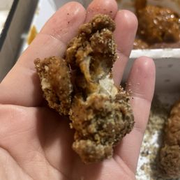 Nasty chicken burn