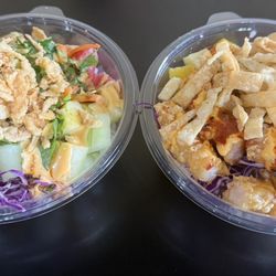 Ohana Poke Bowl - Left bowl is the Aloha and right bowl is the Ohana. 10/10 reccomend!