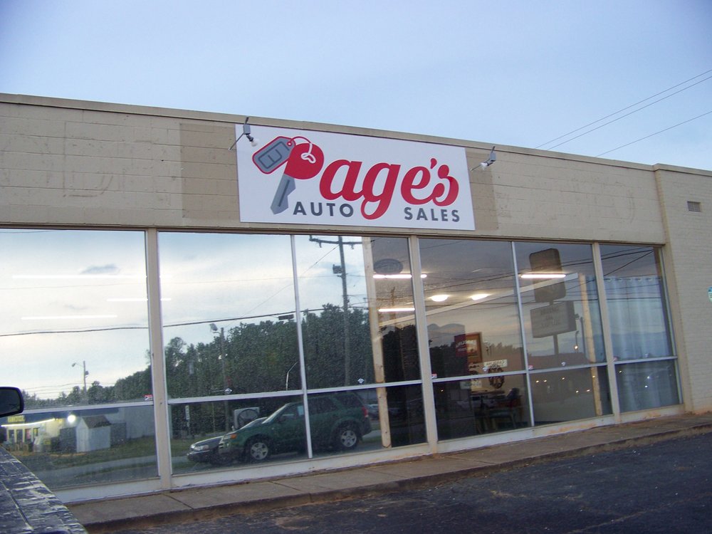 PAGE’S AUTO SALES Updated June 2024 414 Cross Anchor Rd, Woodruff