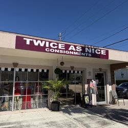 Twice As Nice Consignment Shop - Outside view