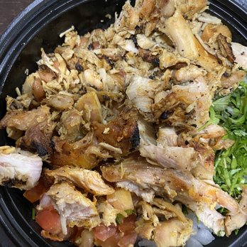 El Pollo Loco - Chicken bowl but this shows the carnitas they added - Fast Food Near Me - Indio, California