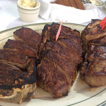 Wolfgang's Steakhouse - 12oz New York. 3 diff temperatures. Med, med rate and rare. Delicious! - Steakhouses Near Me - Honolulu, Hawaii Wolfgang's Steakhouse - 12oz New York. 3 diff temperatures. Med, med rate and rare. Delicious! - Steakhouses Near Me - Honolulu, Hawaii
