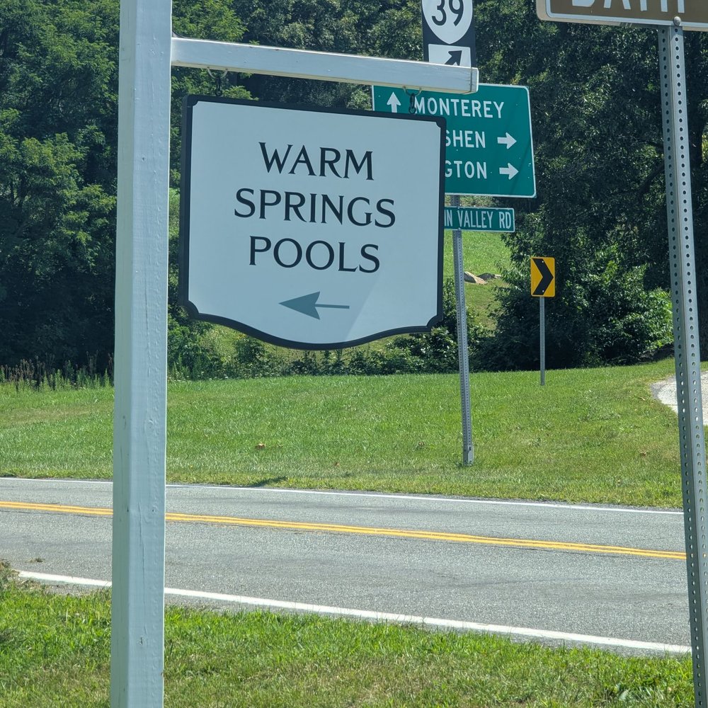 Warm Springs Pools - Entrance - Hot Springs Near Me - Warm Springs, Virginia