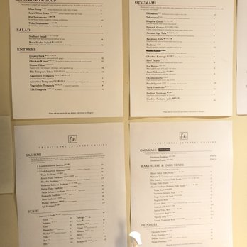 Toyo Sushi - Menu - Sushi Bars Near Me - Burnaby, British Columbia