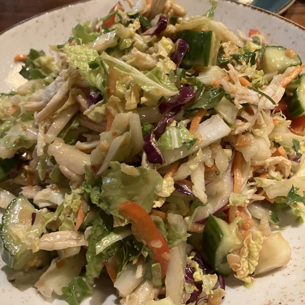 Lazy Dog Restaurant & Bar - Thai salad. Yum! - New American Near Me - Addison, Texas Lazy Dog Restaurant & Bar - Thai salad. Yum! - New American Near Me - Addison, Texas