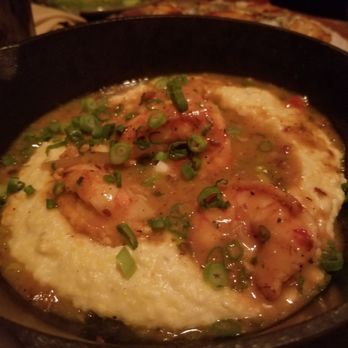 Husk - Shrimp with Grits - American Near Me - Charleston, South Carolina Husk - Shrimp with Grits - American Near Me - Charleston, South Carolina
