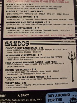 Menu photo 8 Voodoo Brewing - Virginia Beach Virginia Beach, VA