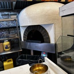 Levant - Oven where they bake the Feteer - interior - Salad Near Me - Astoria, New York