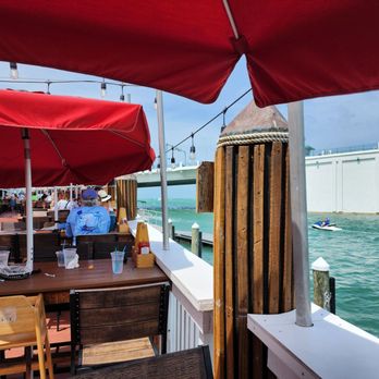 Crabby's On The Pass - Patio - Seafood Near Me - Treasure Island, Florida