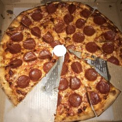 Concetta's Pizza House - Large Pepperoni pizza-delicious with the perfect amount of pepperoni and crispiness