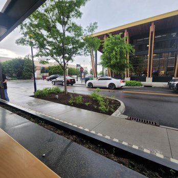 Slurping Turtle - window was open so I could watch the cars and people traffic - Sushi Bars Near Me - Columbus, Ohio