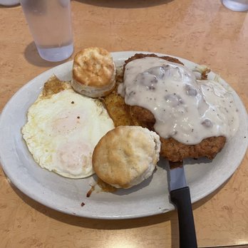 The Original Hick'ry Pit - Chicken Fried Steak & Eggs $15.95 - New American Near Me - Walnut Creek, California The Original Hick'ry Pit - Chicken Fried Steak & Eggs $15.95 - New American Near Me - Walnut Creek, California