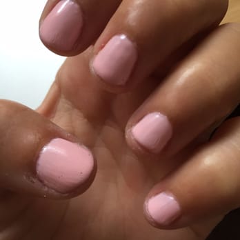 Ivy Nails - this was taken 5 minutes after i left the salon.. air bubbles, streaks.. i could have done a better job myself. - Nail Salons Near Me - San Diego, California Ivy Nails - this was taken 5 minutes after i left the salon.. air bubbles, streaks.. i could have done a better job myself. - Nail Salons Near Me - San Diego, California