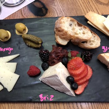 Lake Wine Kitchen + Bar - Cheese Served with Baguette, Olives & Fruit Compote Selection of 3 - $13 - Wine Bars Near Me - Saint Paul, Minnesota