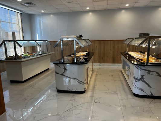 Hunan Chinese Restaurant buffet by null