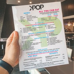 KPop BBQ and Bar - McDonough - Menu