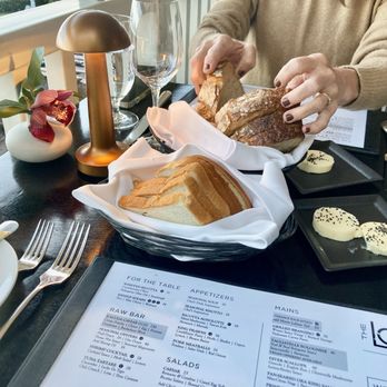 The Loft - Table side bread. The black salted butter is so special. Gf option for bread is available. - New American Near Me - Laguna Beach, California The Loft - Table side bread. The black salted butter is so special. Gf option for bread is available. - New American Near Me - Laguna Beach, California