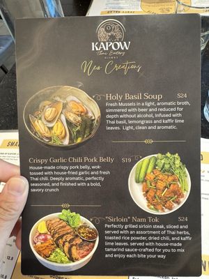 Menu photo 3 Kapow Thai Eatery Union City, CA
