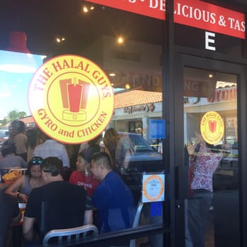 The Halal Guys - Finally got to see the front of the business after 20 mins of waiting - Halal Near Me - Costa Mesa, California The Halal Guys - Finally got to see the front of the business after 20 mins of waiting - Halal Near Me - Costa Mesa, California