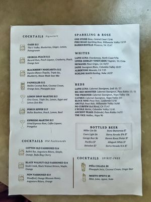 Menu photo 6 Cotton at Riverside Mill Danville, VA
