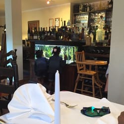 Pizzeria Italia - My kiddos watching the fishy in the tank.