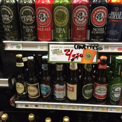Le Monde des Bières - The "import" section.
