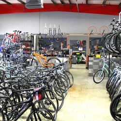 Phat Tire show room floor