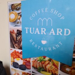 Tuar Ard Coffee Shop - Menu front