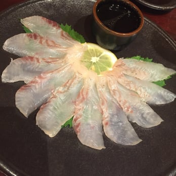 Sushi ii - Hirame carpaccio with shiso and truffle oil sauce! - Japanese Near Me - Honolulu, Hawaii