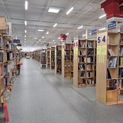 McKay's - Winston-Salem - The massive book collection.