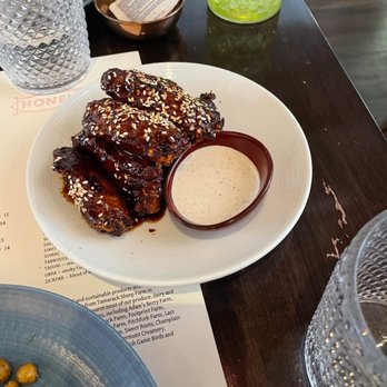 Honey Road - Sweet harissa chicken wings - Middle Eastern Near Me - Burlington, Vermont Honey Road - Sweet harissa chicken wings - Middle Eastern Near Me - Burlington, Vermont