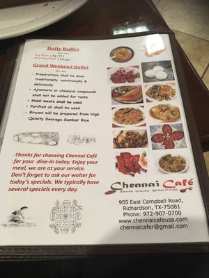 Menu photo 2 Masala Twist Richardson, TX