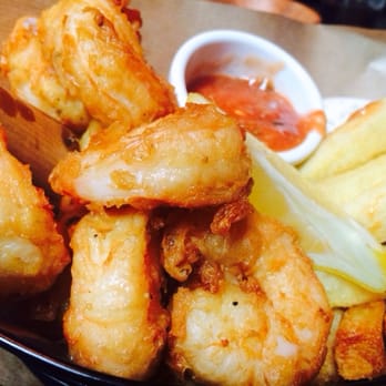 Big Easy - Deep fried jumbo shrimp basket - Barbeque Near Me - London, XGL