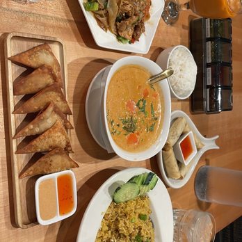 Luck Gai Cafe - Panang curry, drunken noodles, pineapple fried rice, egg rolls, puffy cream cheese, thai tea - Chicken Shop Near Me - Anaheim, California Luck Gai Cafe - Panang curry, drunken noodles, pineapple fried rice, egg rolls, puffy cream cheese, thai tea - Chicken Shop Near Me - Anaheim, California