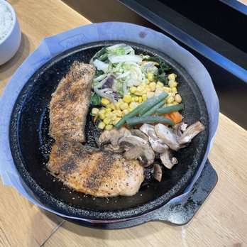 Pepper Lunch - Salmon teriyaki - Japanese Near Me - Artesia, California
