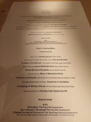 Menu photo 6 Trokay Truckee, CA