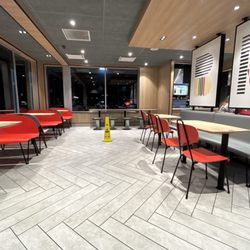 McDonald's - Eating area.