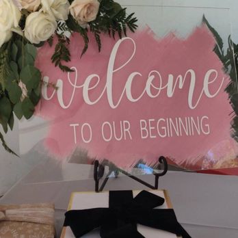 Harmonious Events - Welcome sign. - Wedding Planning Near Me