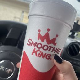 Smoothie, Greek yogurt blueberry strawberry