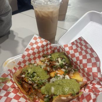 Angel’s Tijuana Tacos - Horchata & al pastor tacos - Tacos Near Me - Anaheim, California