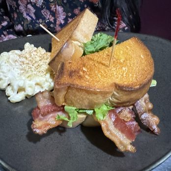 Heroes Tastes + Taps - The Momma's Fried Green Tomato BLT was really tasty! The bacon is a little thin with the Texas toast but it was still a great Sandwich. - New American Near Me - Branson, Missouri Heroes Tastes + Taps - The Momma's Fried Green Tomato BLT was really tasty! The bacon is a little thin with the Texas toast but it was still a great Sandwich. - New American Near Me - Branson, Missouri